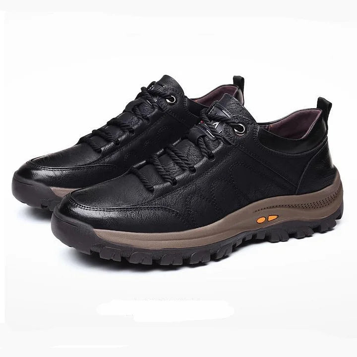 🔥HOT SALE🎁--70% OFF 🎉MEN'S CASUAL HAND STITCHING LEATHER ARC SUPPORT SHOES