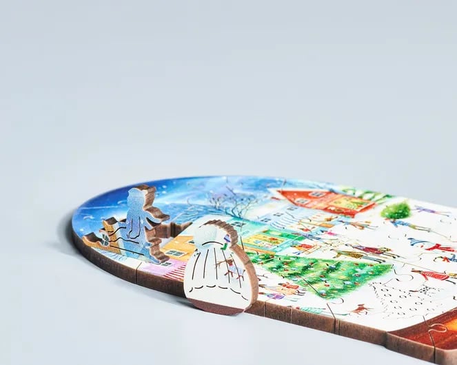 Almost Gone-💥🧩24 Days Of Christmas Puzzles Advent Calendar,Best Gifts