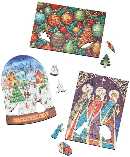 Almost Gone-💥🧩24 Days Of Christmas Puzzles Advent Calendar,Best Gifts