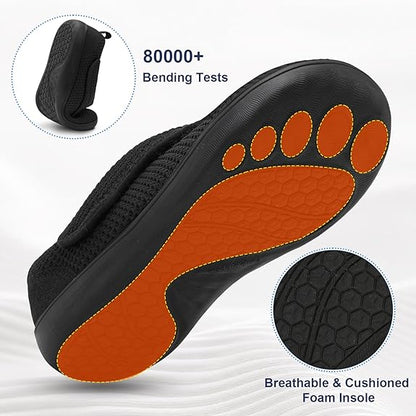2025 Men's Lightweight Extra Wide Width Orthopedic Hands-Free Foot Pain Relief Slip-on Shoes